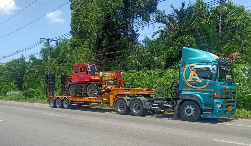 รับขนย้ายเครื่องจักร